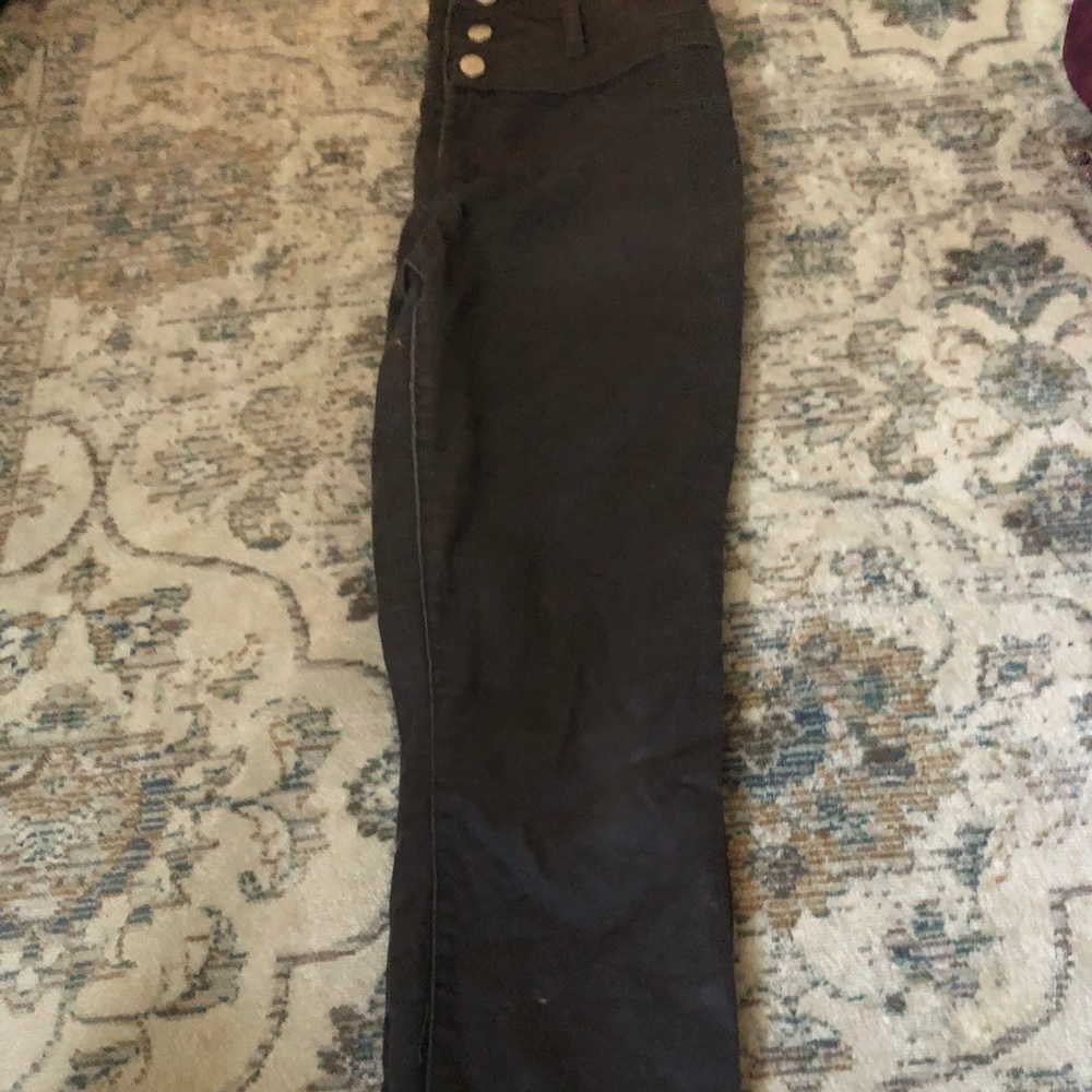 Grey high waisted jeggings